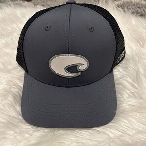 Costa Gray and Black Men's Cap